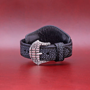 EXOTIC WATCH STRAP IN BLACK